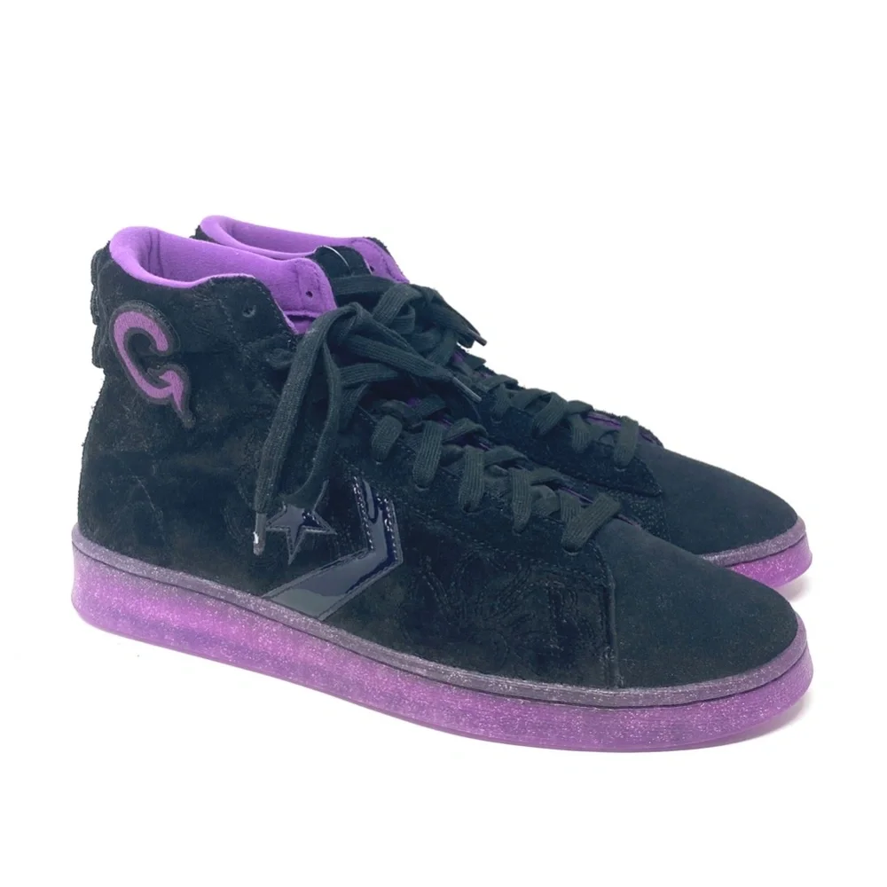 💖MEGA SALE💖Converse Joe Fresh Goods Pro Leather High Top Black Women 170645C